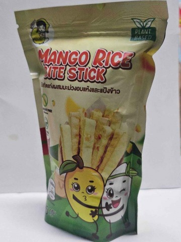 บิสกิตแท่งผสมมะม่วงอบแห้ง